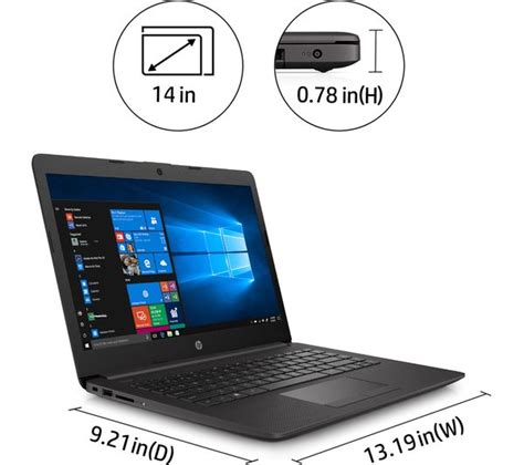 Buy Hp 240 G7 14 Laptop Intel Core I3 256 Gb Ssd Black Free