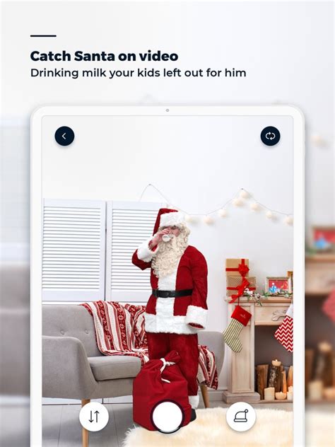 App To Take A Picture Of Santa In Your Living Room Baci Living Room