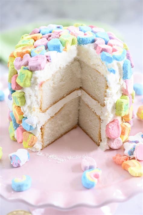 Lucky Charms Layer Cake Wishes And Dishes