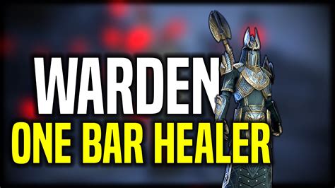 Eso Warden One Bar Pve Healer Build Deltias Gaming
