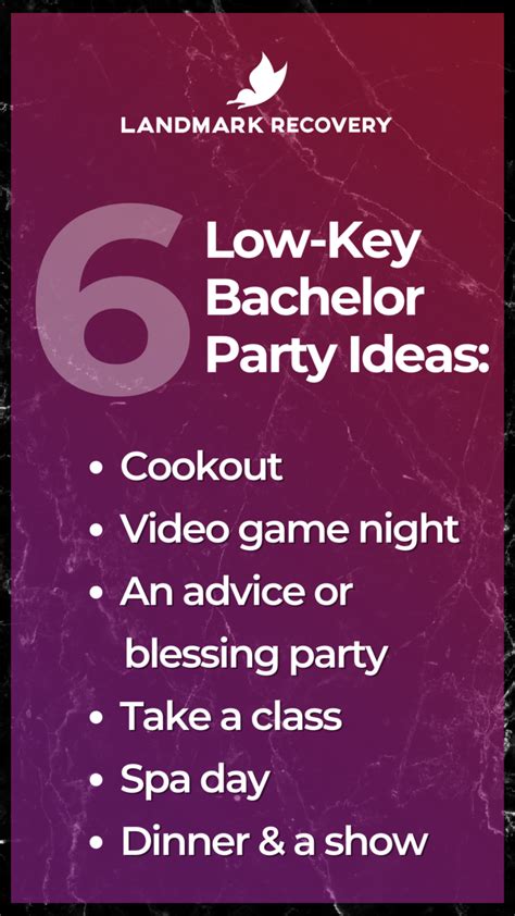 21 sober bachelor party ideas