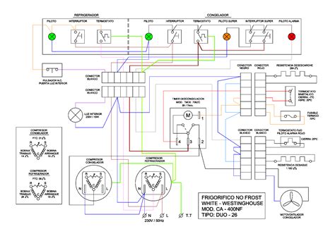 How is a wiring diagram different from a schematic. WESTINGHOUSE WHITE CA-400NF DUO26 WIRING DIAGRAM Service Manual download, schematics, eeprom ...