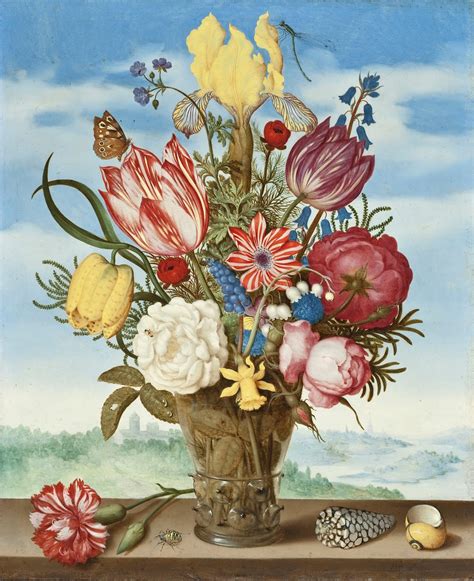 Enjoy Some Damn Fine Art Ambrosius Bosschaert A Bouquet Of Flowers