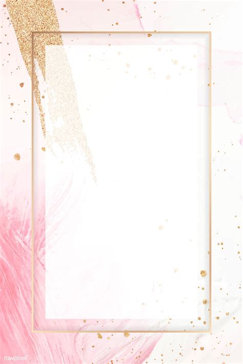 How to insert a nice free frame to microsoft word. Download premium vector of Blank rectangle pink frame ...