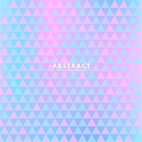 Abstract Simple Triangle Geometric Background With Colorful Triangles