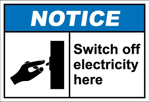 Notih212 Switch Off Electricity Here
