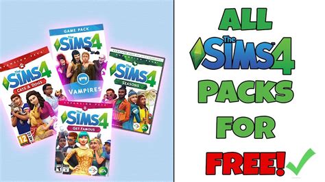 How To Download All Sims 4 Expansion Packs For Free