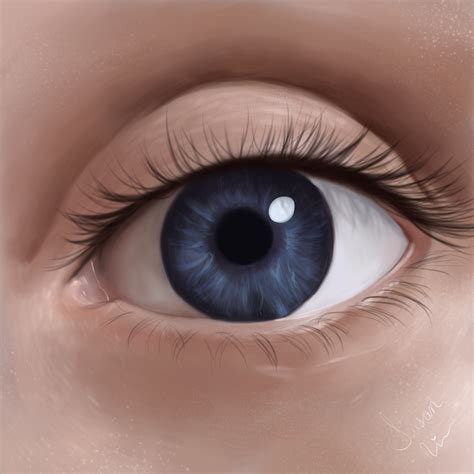 Realistic Eye By Artfreaksue On Deviantart