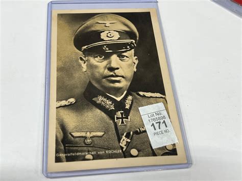 Lot WWII Nazi General Postcard