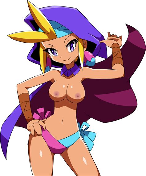 Rule 34 Blonde Hair Cape Hood Large Breasts Photoshop Shantae Shantae And The Seven Sirens Sky