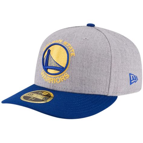 Golden State Warriors New Era Two Tone Low Profile 59fifty Fitted Hat