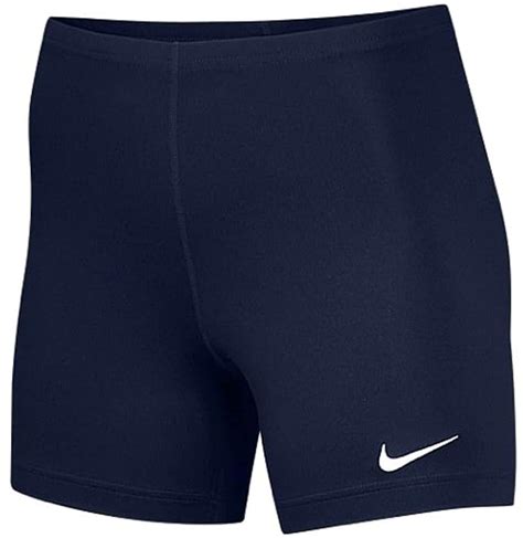 Buy Nike Womens Shorts Polyesterspandex Blend Volleyball 535657 Navy Blue Xx Small At