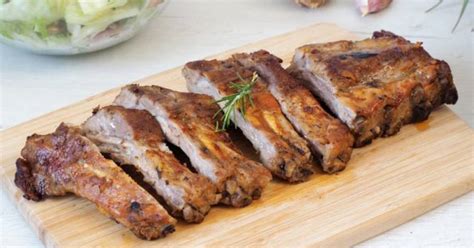 Costillas de cerdo al horno ¡tiernas y jugosas! | Cocina y recetas fáciles