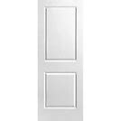They had cut a hollow core door too much and then jury rigged the but if your doorway opening is taller than normal, you may find that a new door slab (80) will not be long enough to make your gap any smaller. Masonite 30-inch x 80-inch 2 Panel Smooth Door Slab | The ...