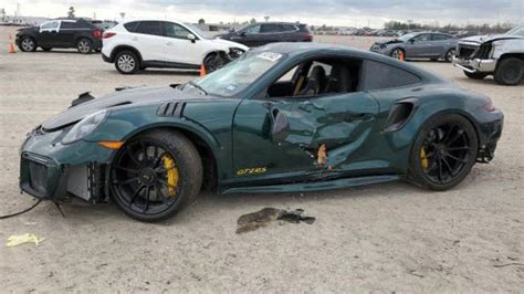 This Crashed 361 Mile Porsche 911 Gt2 Rs On Copart Was Too Good For