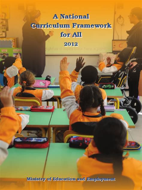 A National Curriculum Framework For All 2012 Pdf Curriculum
