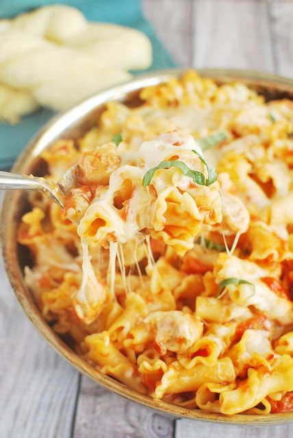 But that's not to say baked chicken parm isn't an you can always go classic and serve this chicken parm along side pasta (either boxed or made from scratch). Chicken Parmesan Baked Pasta - Fake Ginger