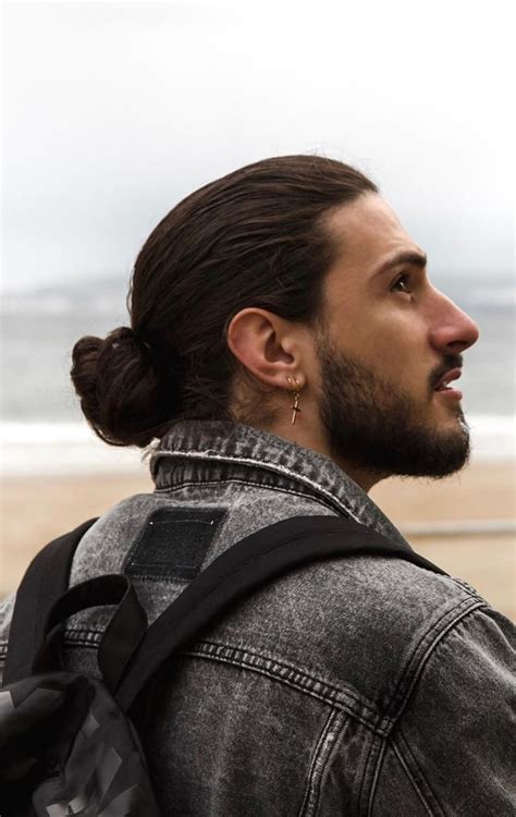 17 Latest Ponytail Hairstyle For Men Mens Hairstyle 2020