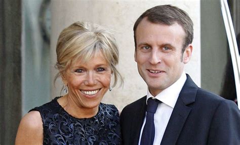 Age De La Femme A Macron - Emmanuel Macron, le président et sa femme Brigitte, la Première dame