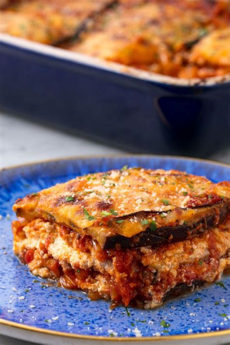 How To Make Eggplant Lasagna Recipe Eggplant Lasagna Vegetarian
