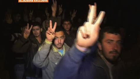 Syrian Defectors Converge On Central Town News Al Jazeera