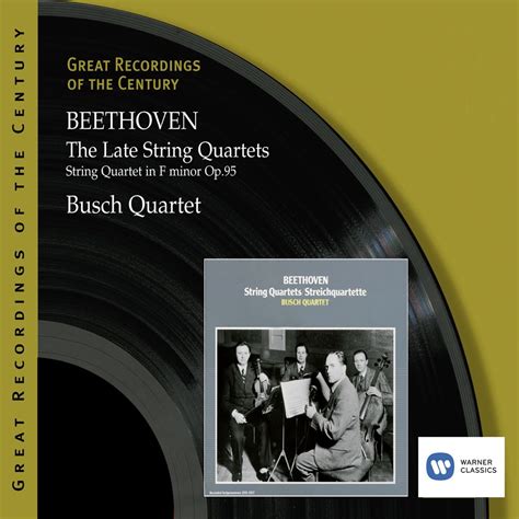 ‎beethoven The Late String Quartets By Various Artists On Apple Music