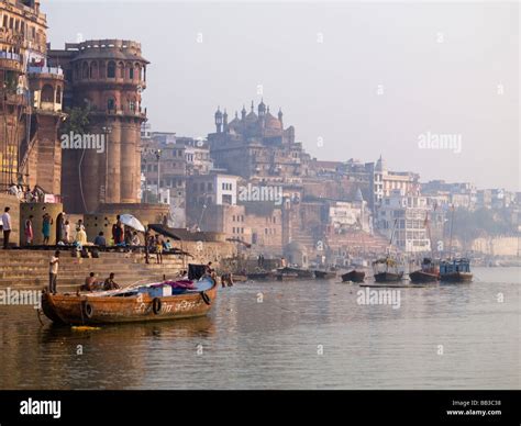 Varanasi Cityscape India Stock Photo Alamy