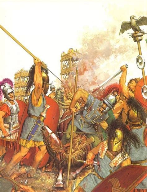 The Battle Of Alesia 52 Bc Battle Of Alesia Roman History Ancient