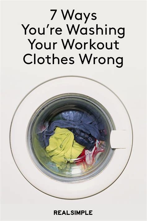The Ultimate Guide To Washing Your Workout Clothes