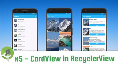 Tutorial Cardview With Recyclerview In Android Studio Images