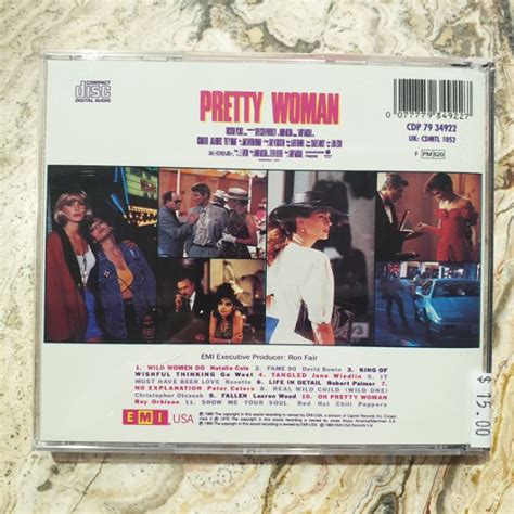 Cd Soundtrack Pretty Woman Original Motion Picture Soundtrack Sin Relove Oxley Vintage