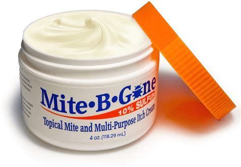 Buy Mite B Gone 10 Sulfur Cream 4oz Itch Relief From Mites Insect