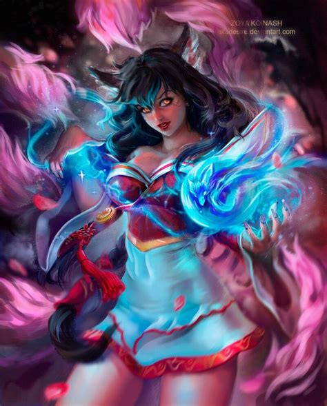Ahri Sexygirls Leaugeoflegends Twilight Sparkle Spell Book Kitsune Tailed Face Shapes