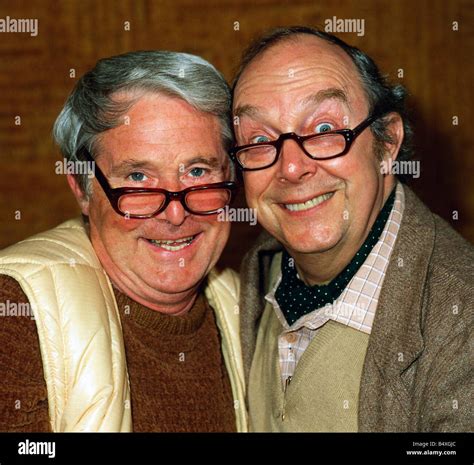 Morecambe And Wise British Comedians January 1979 Stock Photo Alamy