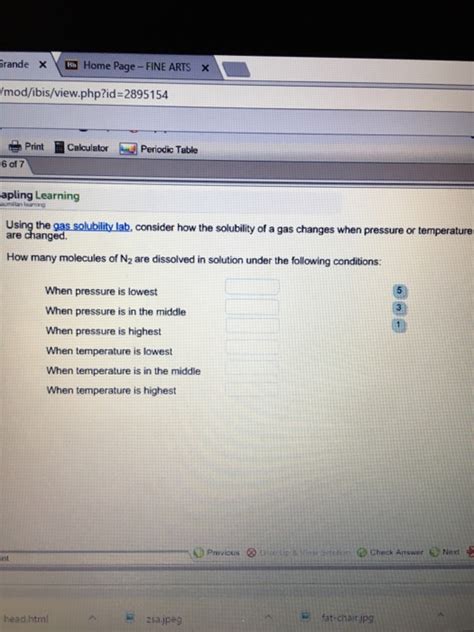 Solubility and temperature gizmo | explorelearning. Solved: Using The Gas Solubility Lab Consider How The Solu ...