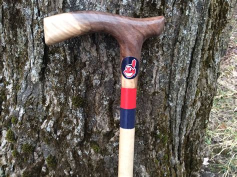 Custom Made Sports Themed Walking Canes By Eastmans Heirloom