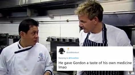 The chef added a few personal touches here and there and decked up the delicacy to the best. Tit for tat! Thai chef calls Gordon Ramsay's dish a ...