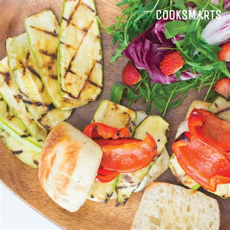 Vegetarian panini skinny ms soft goat cheese, whole grain artisan bread, thyme, roasted red bell pepper and 5 more goat cheese & roasted red pepper panini bestfoods hellmann's or best foods real mayonnaise, reduced fat goat cheese and 3 more Grilled Veggie Panini | Cook Smarts Recipe