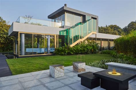 Look Inside The Glass House A Luxe Getaway Home In Alibaug