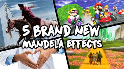 5 Brand New Mandela Effects Mandela Effects