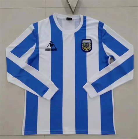 Mens argentina home jersey 2021. ***2021 -Maradona 10 Argentina 1986 Classic retro long ...
