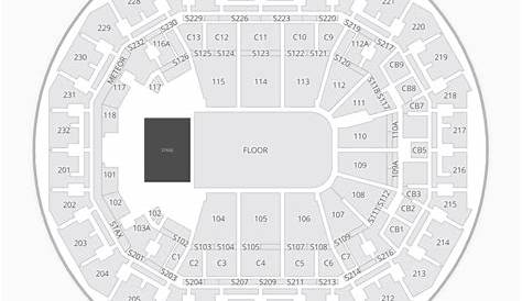 fedexforum seating chart with seat numbers