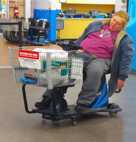 Americans Riding Around Walmart In Really Weird Ways Camtrader