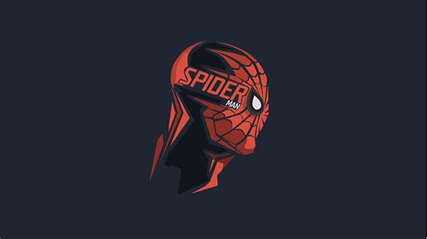 Spiderman logo wallpaper 67 images. Spiderman Mask Minimalism 8k, HD Superheroes, 4k ...