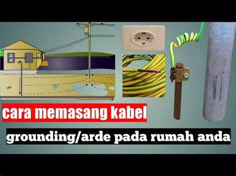 Cara Pasang Kabel Arde Grounding Pada Stopkontak Broco Youtube