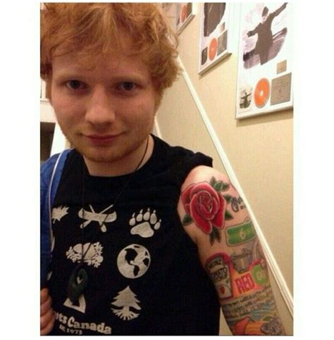 Ed Sheeran Tattoo Taylor Swift