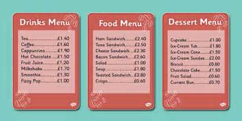 Head down to the goods cafe today and try our signature menu, coffee rubbed burger. Cafe Menus (Individual) - Cafe, Shop, menu, role play, order