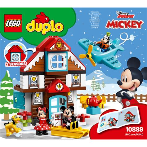 Lego Mickeys Vacation House Set 10889 Instructions