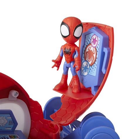 Marvel Spidey And His Amazing Friends Web Quarters Playset With Lights And Sounds Includes