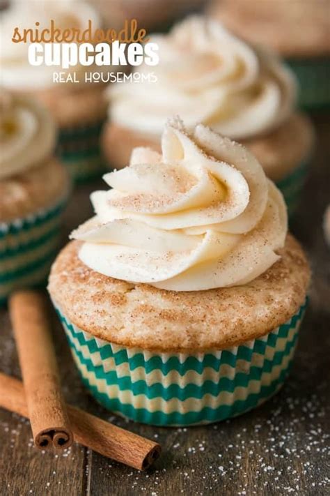 snickerdoodle cupcakes ⋆ real housemoms